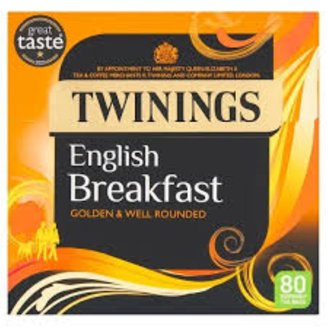TWININGS ENGLISH BREAKFAST 80S